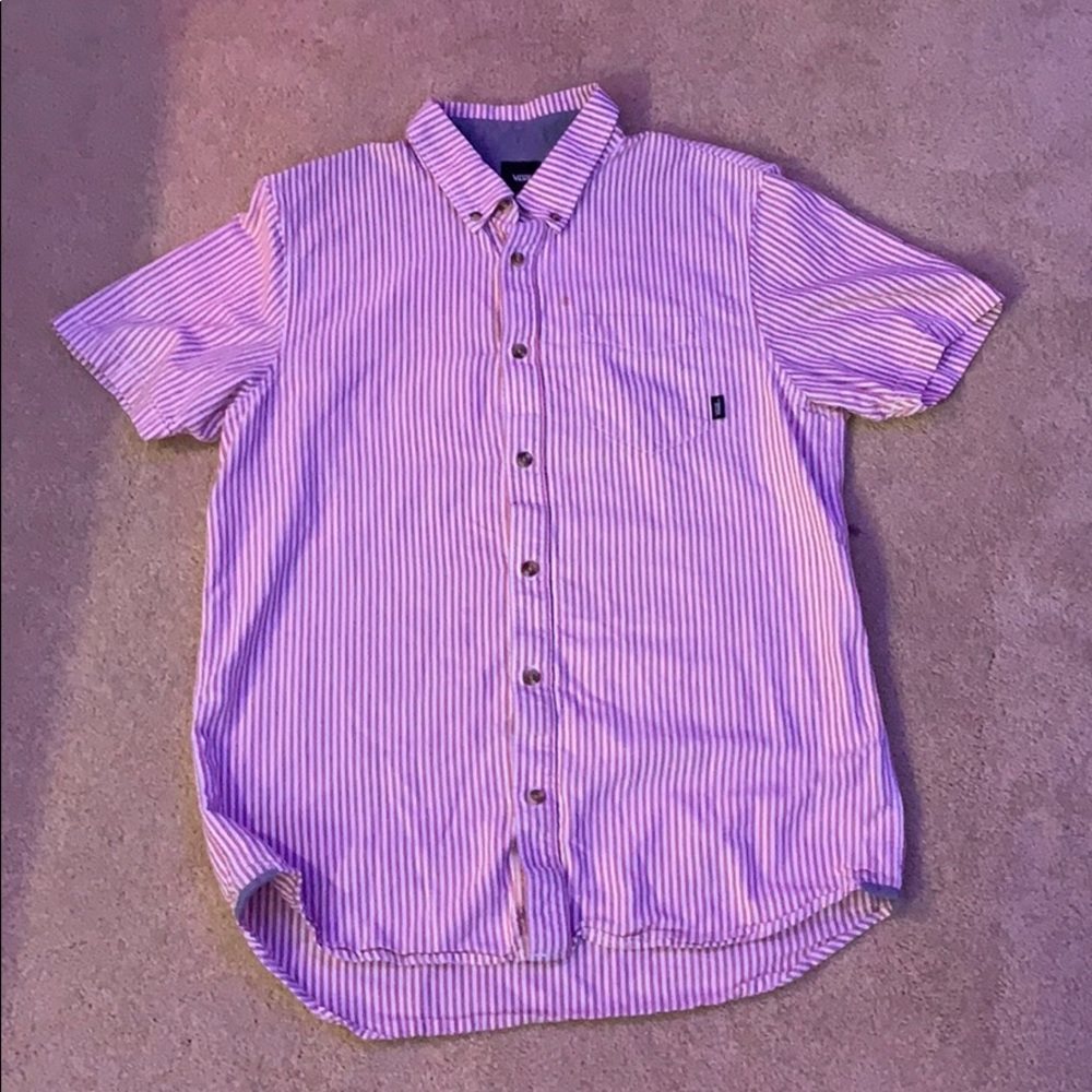 Vans stripped collared